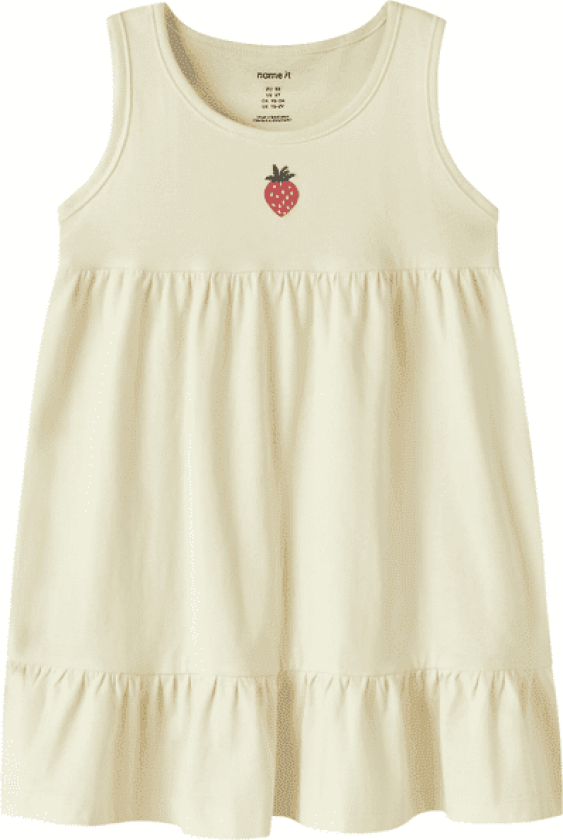 Name It Nmfvictoria kjole til småbarn, Pear Sorbet