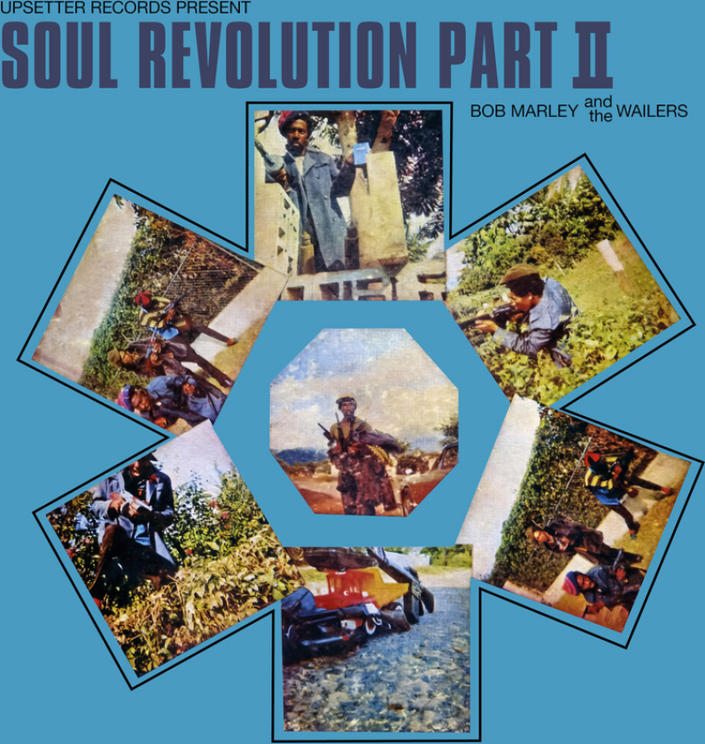Bob Marley & The Wailers Soul Revolution II Smoky Blue LP/Vinyl