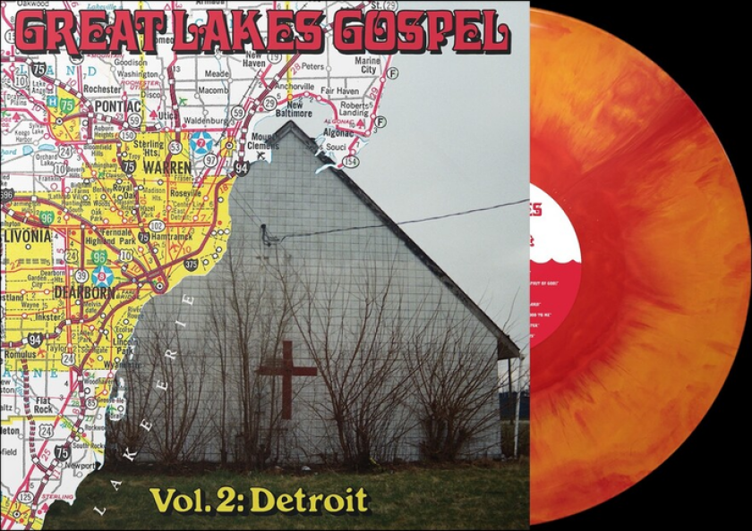 Diverse Artister Great Lakes Gospel: Detroit LP/Vinyl