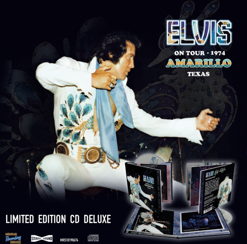 Elvis Presley On Tour 1974 Amarillo Texas CD