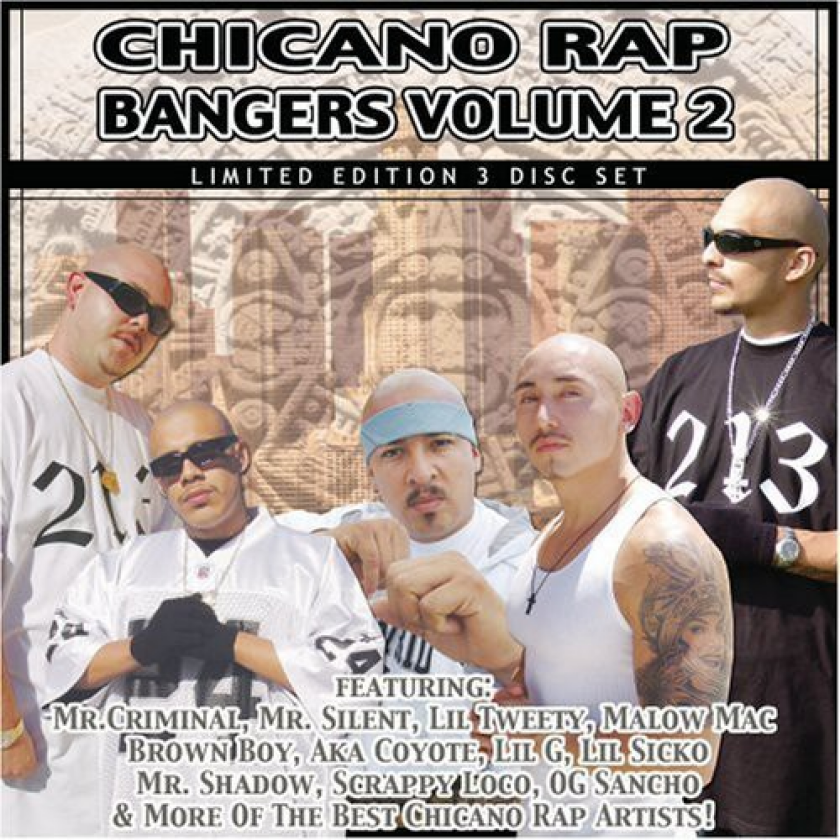 Diverse Artister Chicano Rap Bangers 2 CD