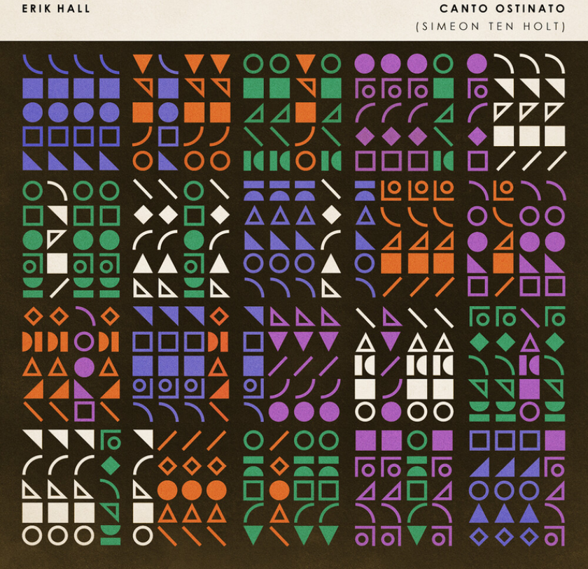 Erik Hall Canto Ostinato CD