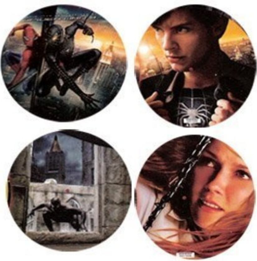 Diverse Artister Spiderman 3 Set 4 LP/Vinyl