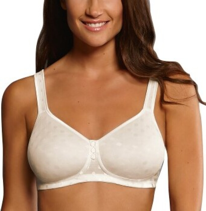 BH Airita Comfort Soft Bra With Spacer Cup Benhvit B 80 Dame