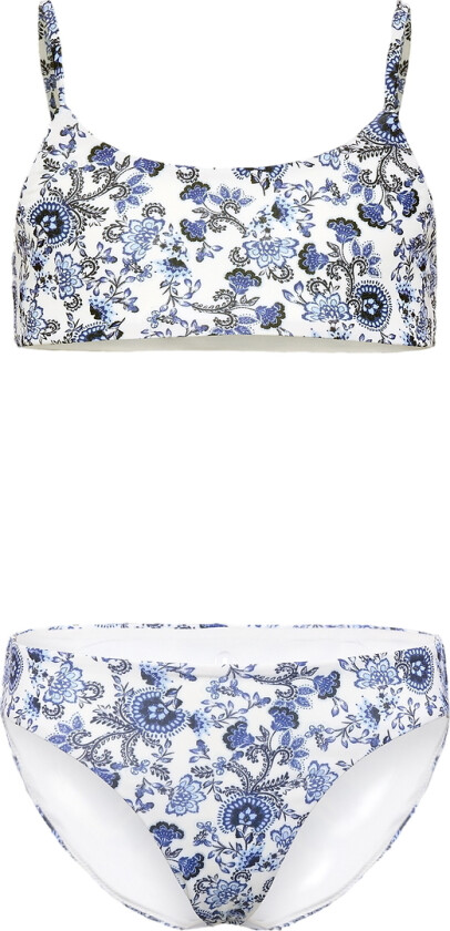 Bikini - Shiitake - Blue Boho Trykk - - 12 år (152) - Bikini