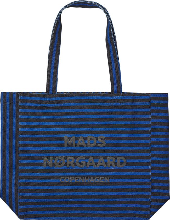 Shopper - Boutiqno Athen - AOP - True Blue/Black - - OneSize - Veske
