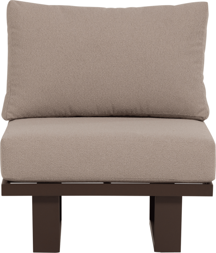 Loungestol Bear utendørs - Brun