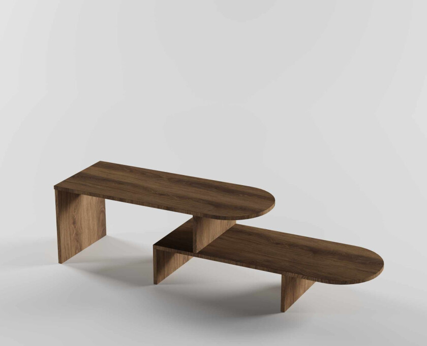 Deliones sofabord 100 cm - Valnøtt