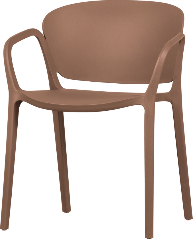 Spisestol Bent utendørs - Lakserosa