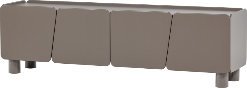 TV-benk Root 200 cm - Trøffelbrun