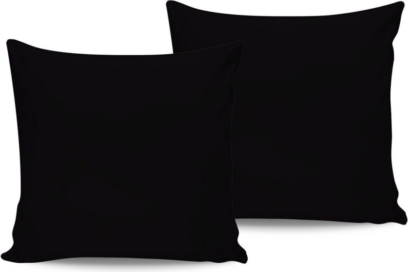 Merionis putetrekk 2-pk 60x60 cm - Svart