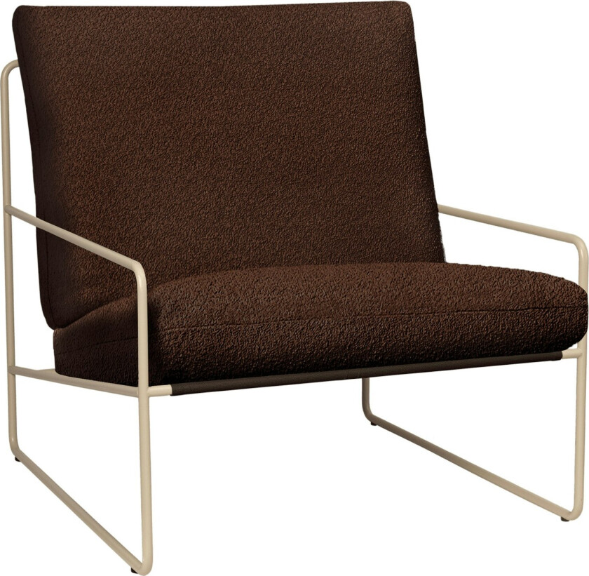 Desert Lenestol Kastanje / Cashmere - Hagestoler Stål Chestnut - 1104272762