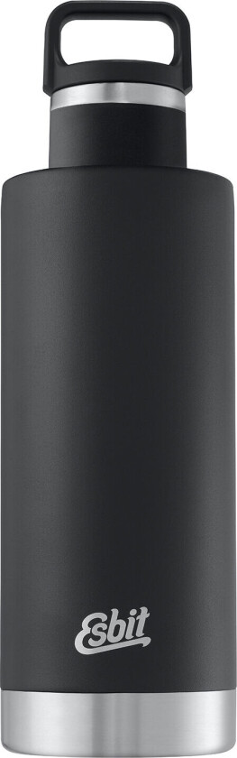 Sculptor Stainless Steel Insulated Bottle 1000ml 1L, Black
