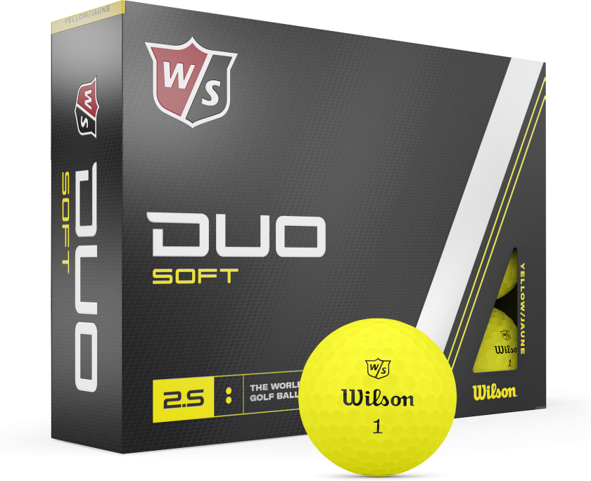 Duo Soft Golfball Gul