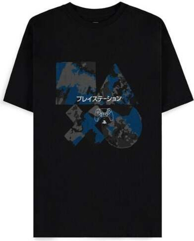 gaming T-skjorte - Controller Japan - S til XXL - Herrer - svart