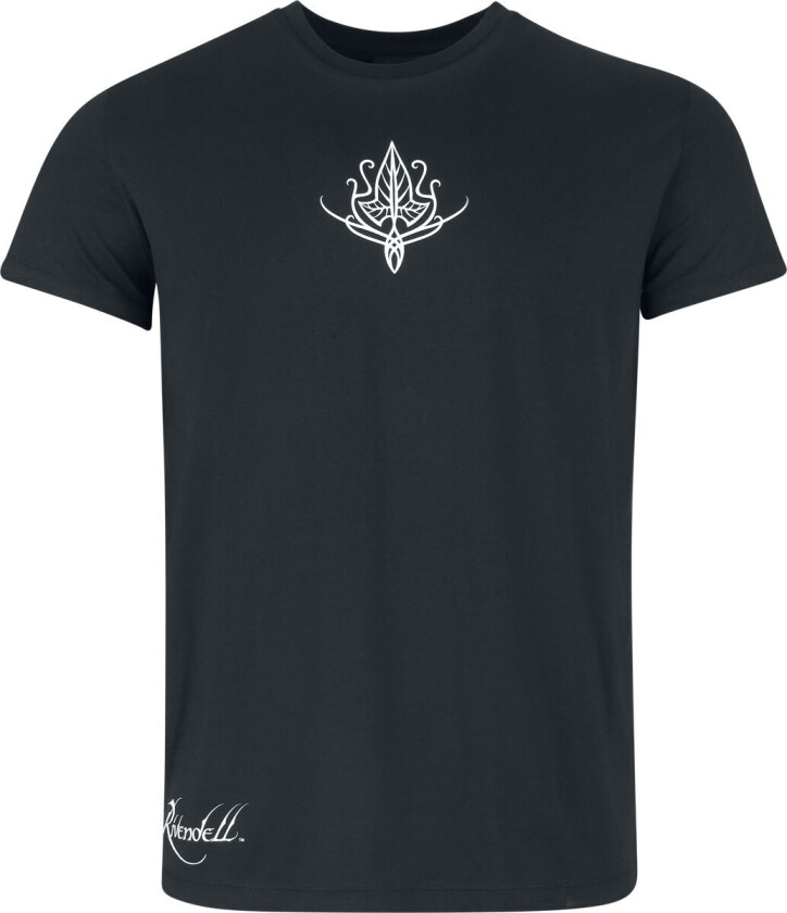 T-skjorte - Bruchtal - Rivendell - S til 3XL - Herrer - svart