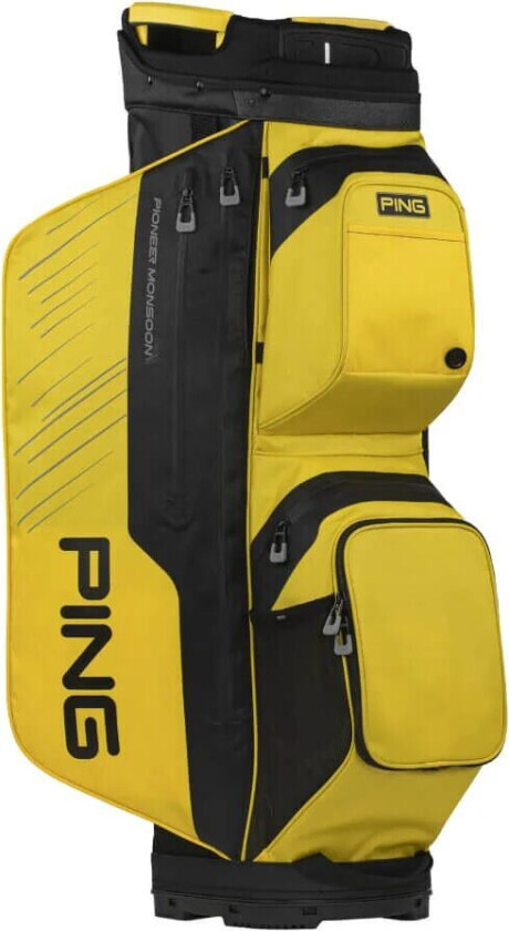 Ping Pioneer Monsoon Trallebag Gul/Sort