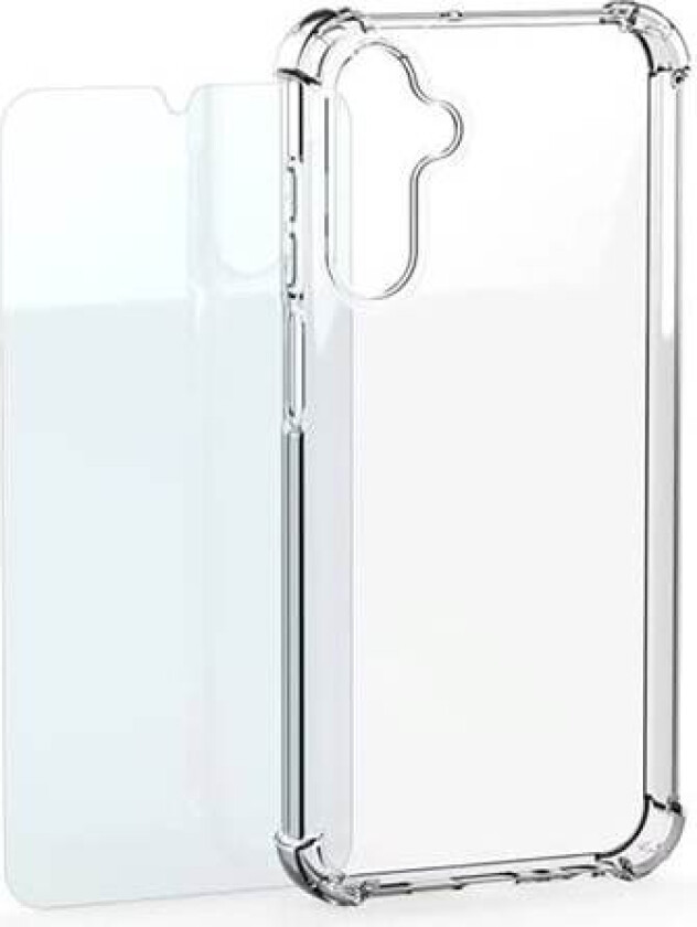 by Mobeen Clear Cover Case + herdet glass sett for Galaxy S26 Ultra - Transparent