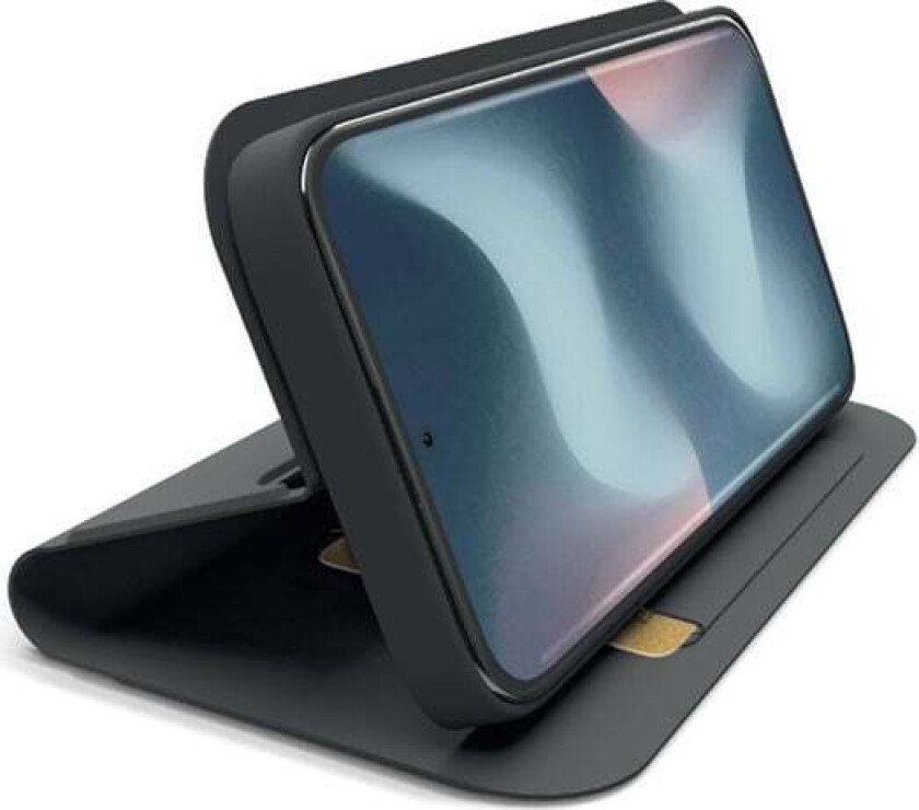 Wallet Smooth-etui for Xiaomi Redmi Note 15 4G med flippdeksel - svart