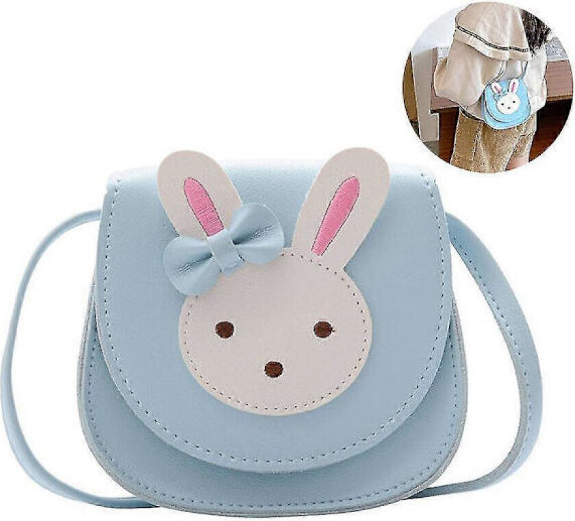 Jenteskulderveske, Barn Søt Hare Crossbody Veske Håndveske Mini Prinsesse Messenger Vesker Lommebok Med Justerbart Belte For Barn Jenter-XinHan