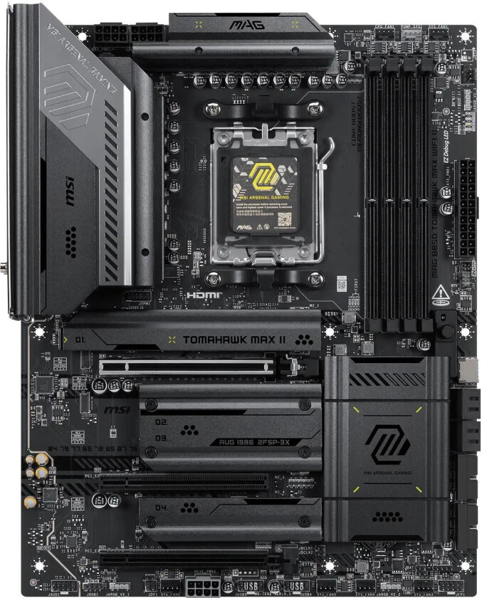 MAG B850 TOMAHAWK MAX Wifi II (B850,AM5,ATX,DDR5)