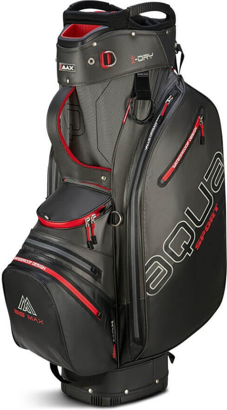 Aqua Sport 4 Trallebag Sort/Rød