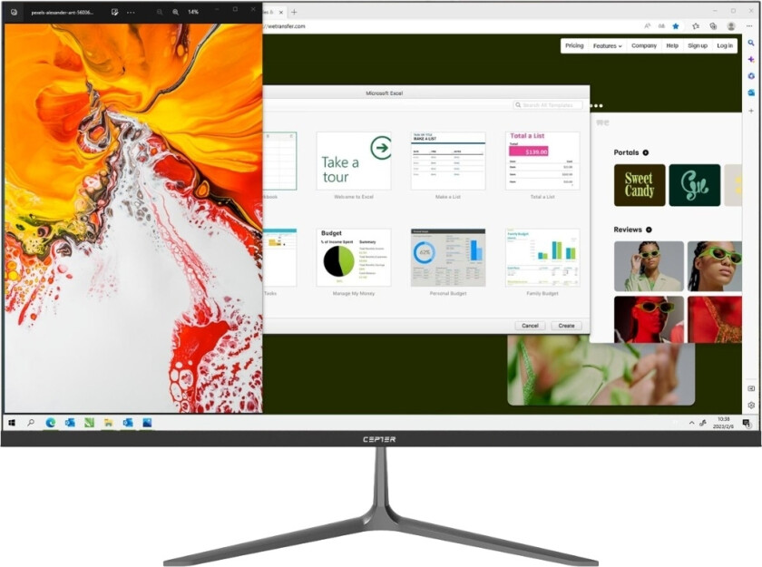 Pulse 21,5" Full HD-skjerm