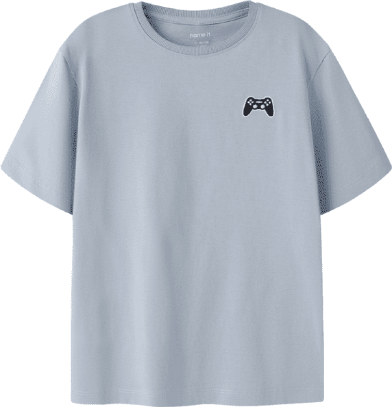 Name It Nkmvimpel t-skjorte til barn, Blue Fog