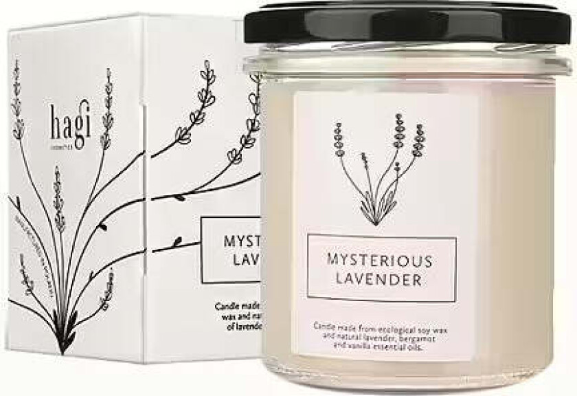 Soy Wax Candle Mysterious Lavender 230g