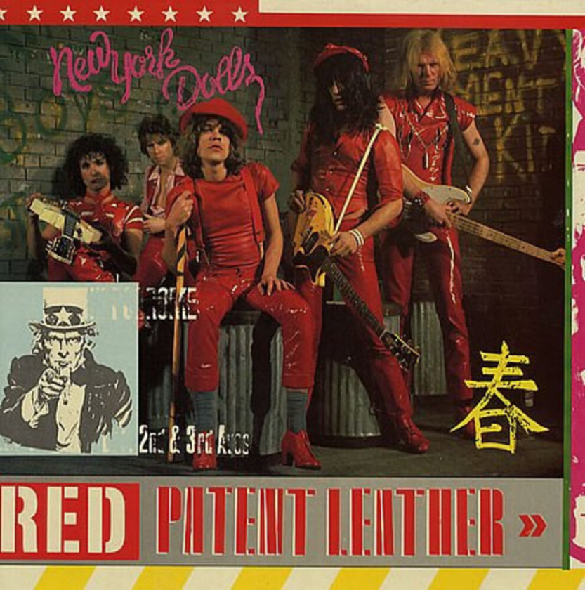 New York Dolls Red Patent Leather Original Red Vinyl LP/Vinyl