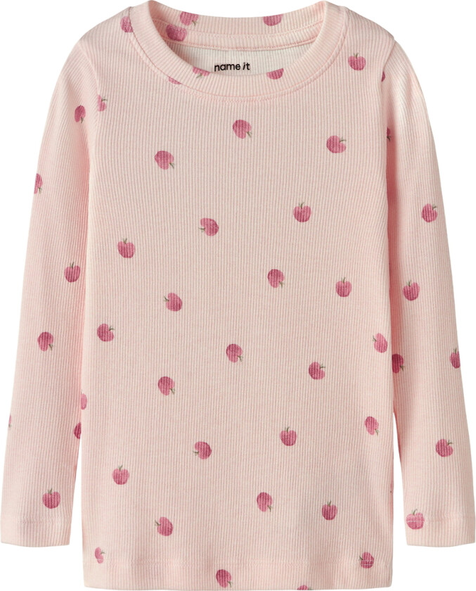 Genser - Rib - Nmffoapple - Vugge Rosa - - 6 år (116) - Genser