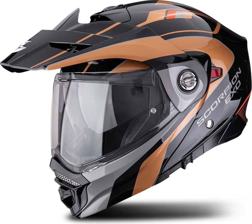 Adventurehjelm Scorpion ADX-2 Kamps SvartL