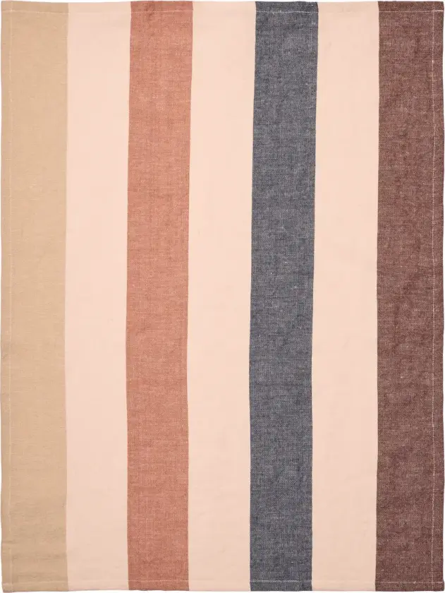Hale kjøkkenhåndkle 50x70 cm Cashmere-mocha-indigo blue