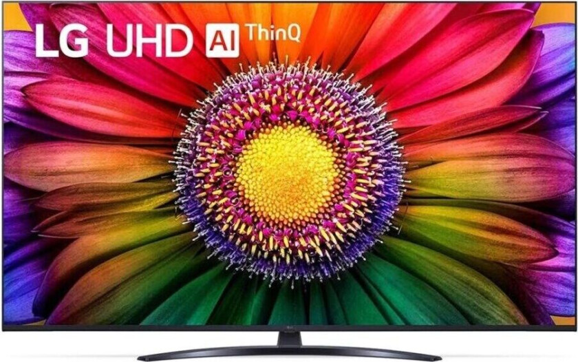 55UR81003LJ - 55" Diagonalklasse UR81 Series LED-bakgrunnsbelyst LCD TV - Smart TV - webOS, ThinQ AI - 4K UHD (2160p) 3840 x 2160 - HDR - Direct L