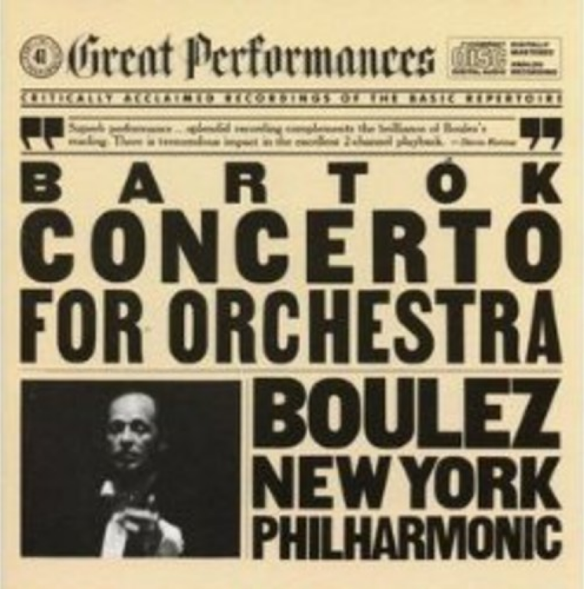 New York Philharmonic Orchestra Cto For Orch CD