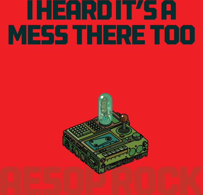 Aesop Rock Heard It's A Mess There Too Red LP/Vinyl