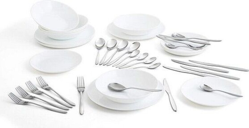 Servisesett Luminarc Zelie Flerfarget Glass 42 Deler