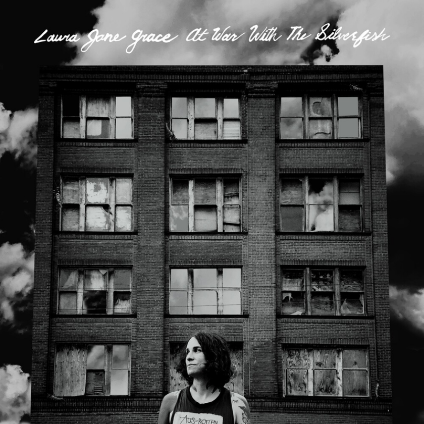 Laura Jane Grace At War With The Silverfish Crystal Clear LP/Vinyl