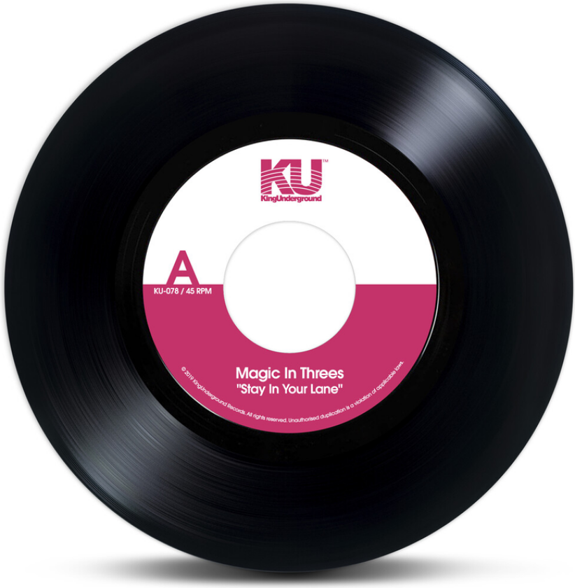 Magic In Threes Stay In Your Lane / Measly Place LP/Vinyl