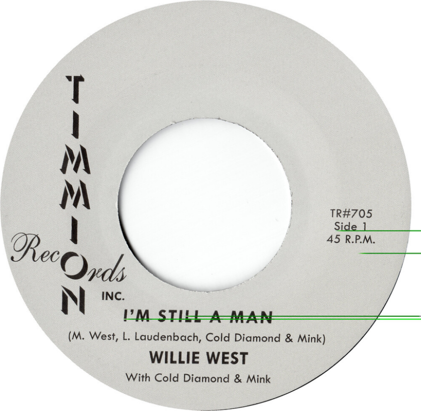 Willie West I'm Still A Man/I'm Still A Man (Instrumental) LP/Vinyl