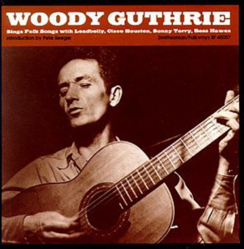Woody Guthrie Sings Folk Songs CD