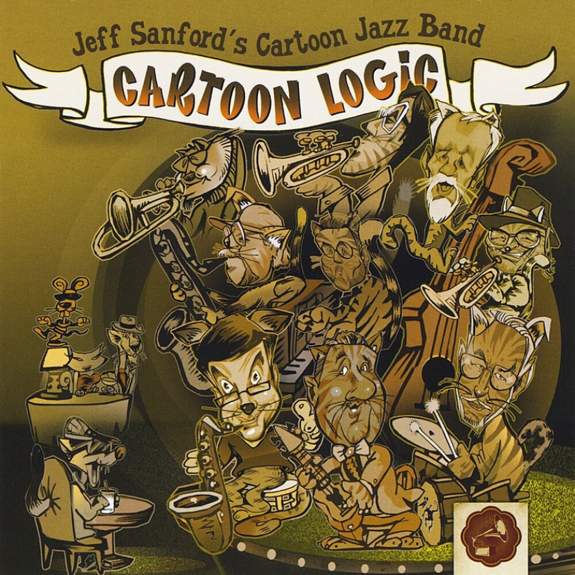 Jeff Sanford's Cartoon Jazz Band Cartoon Logic CD