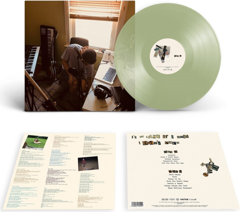 Hannah Georgas I'd Be Lying If I Said I Didn't Care Green LP/Vinyl