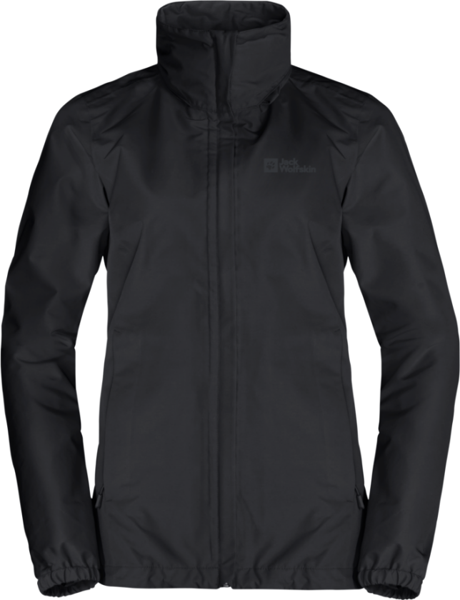 Women's Stormy Point 2-Layer Jacket L, Black