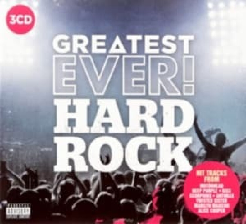 Various Artists : Greatest Ever Hard Rock CD 3 discs (2018)