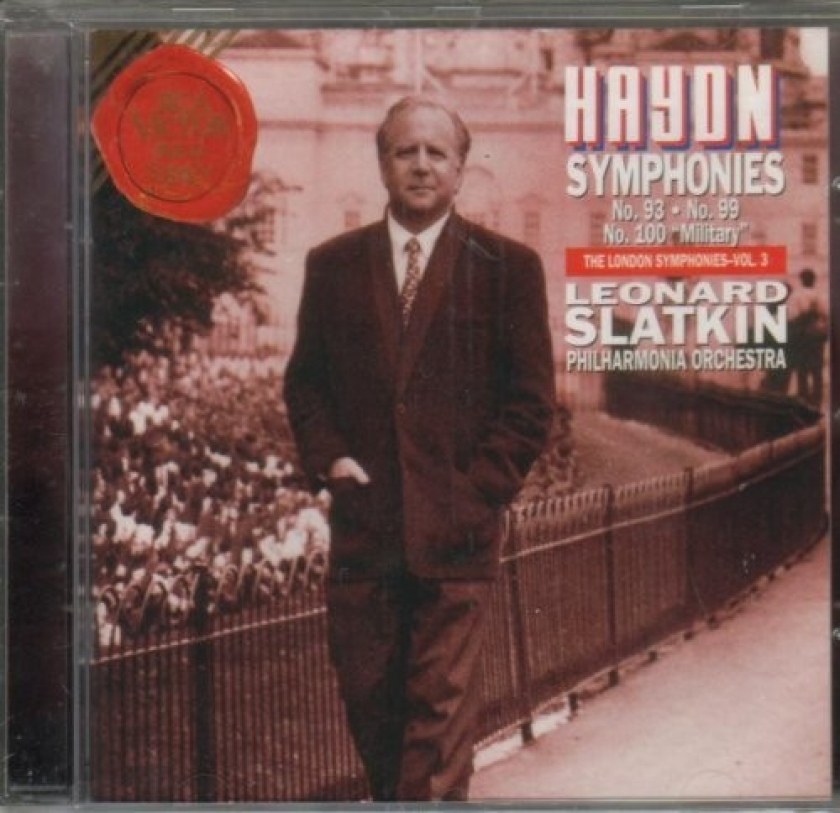 Phil Orch/ Slatkin London Syms 3 CD