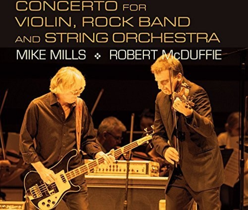 Mike Mills Concerto For Violin Rock Band & String Orchestra CD