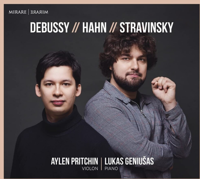 Lukas Geniusas Debussy Hahn Stravinsky CD
