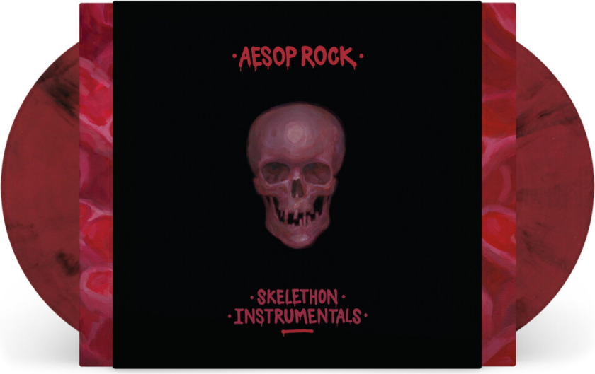 Aesop Rock Skelethon (Instrumental Version) Maroon/Black LP/Vinyl