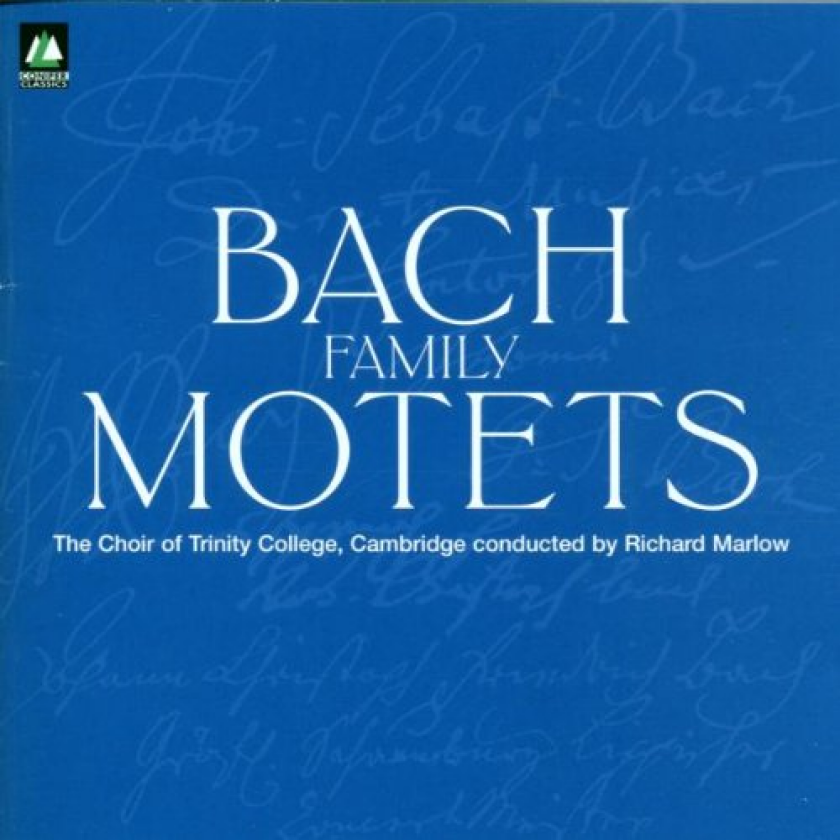 Bach Family, Marlowe, Choir Of Trinity College Motets CD
